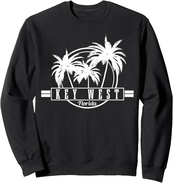 Key West Florida Palme, Vintage-Geschenk Sweatshirt