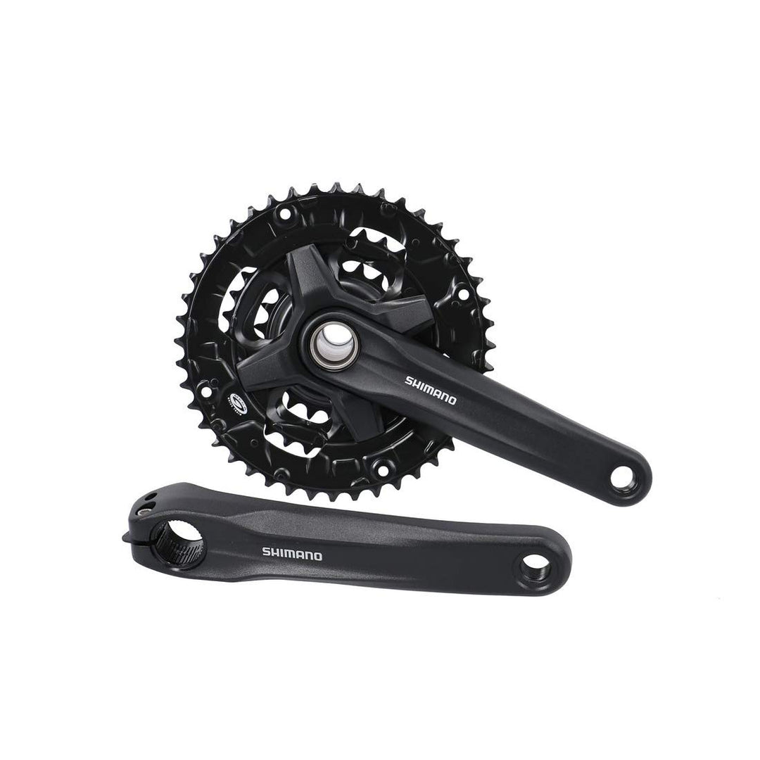 Shimano Unisex – Erwachsene FC-MT 2103 Kettenradgarnitur, Schwarz, Einheitsgrösse