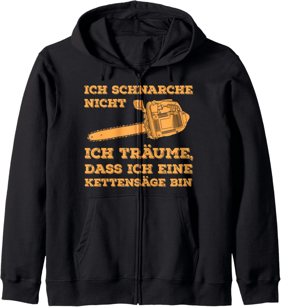 Förster Holzfäller Forstwirt Spruch Lustig Witzig Geschenk Kapuzenjacke