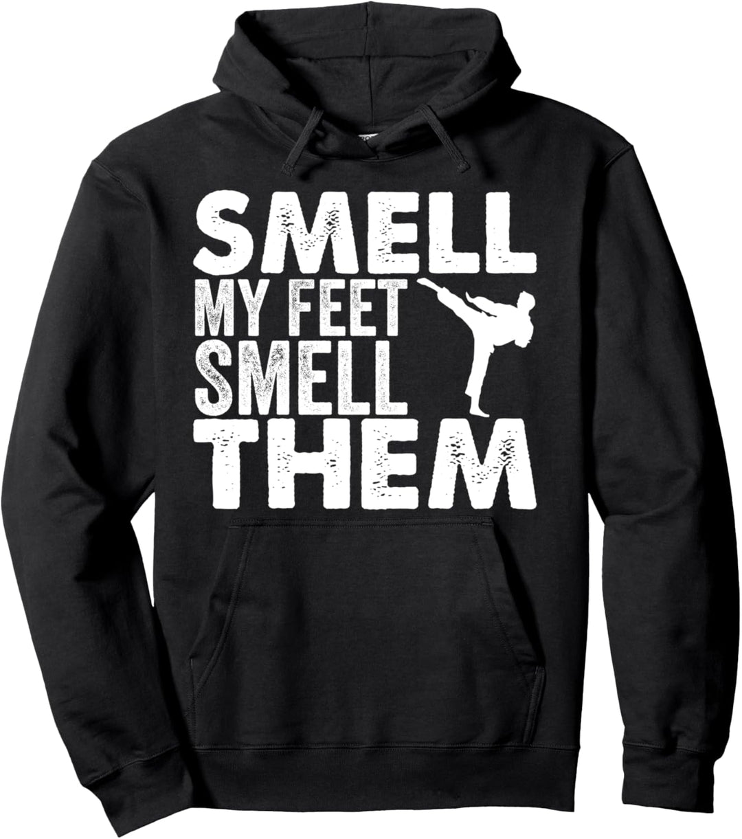 Füsse Lustiges Taekwondo Pullover Hoodie