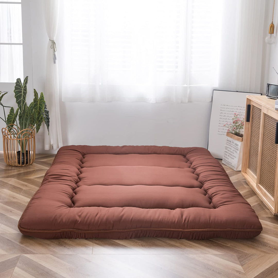 MAXYOYO Klappmatratze Futon Matratze Bodenmatratze Gepolsterte Japanische Tatami Gesteppte Bett, Dic
