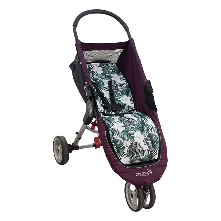 JYOKO KIDS Sitzauflage kompatibel mit Joolz und City Mini, City mini GT2 (Zebra), Zebra