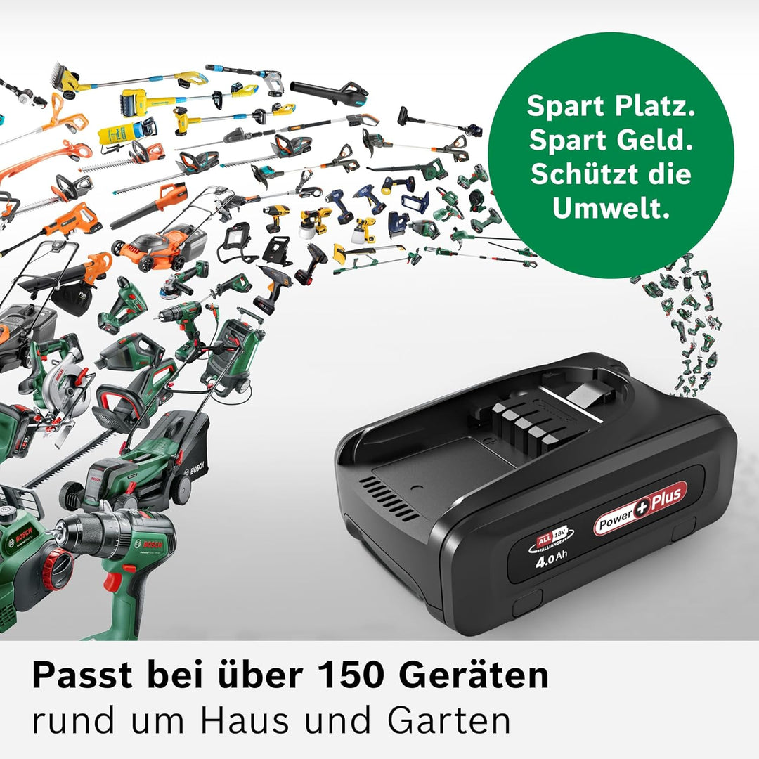 Bosch Wechselakku Power For All 18V 4.0Ah BHZUB1840, geeignet für alle kabellosen Unlimited Akku-Sta