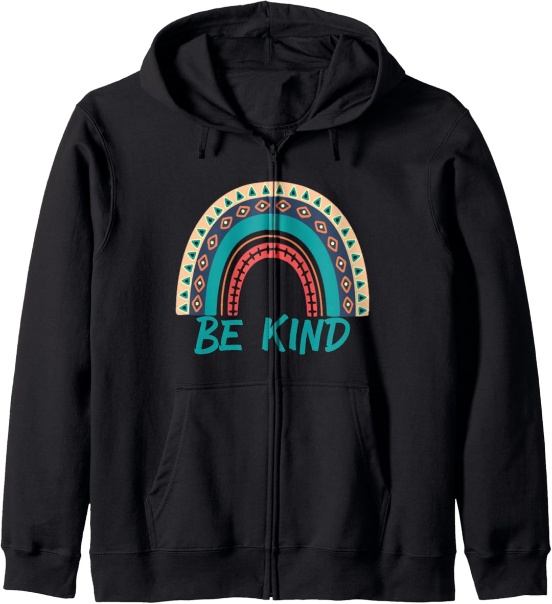Be Kind Rainbow - Choose Kindness Colorful Kapuzenjacke