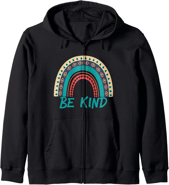 Be Kind Rainbow - Choose Kindness Colorful Kapuzenjacke
