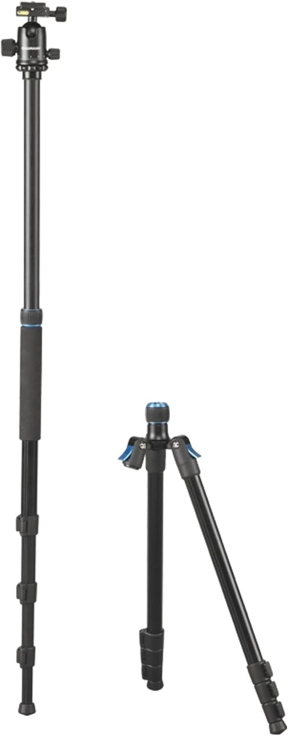 CULLMANN Trépied/Monopode Rondo 480M+ Avec Rotule RB8.5 Kugelkopf 185 cm, Kugelkopf 185 cm