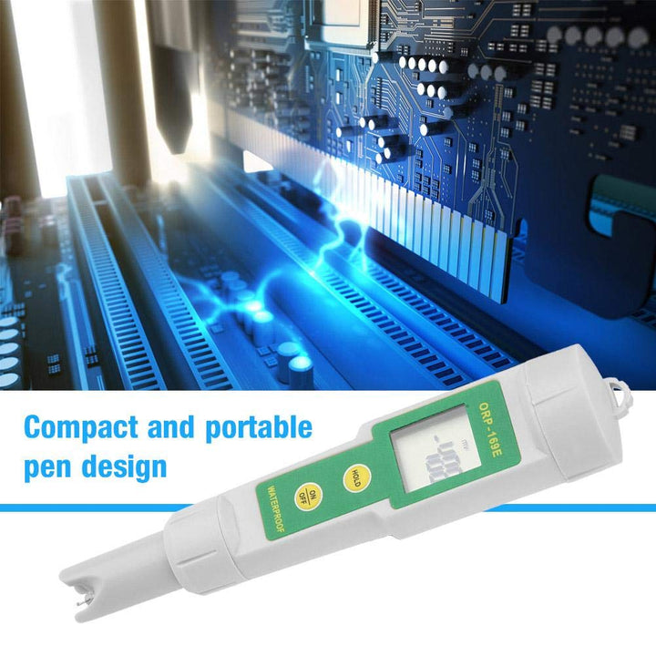 ORP-169-Tester, 1-Punkt-Korrektur Tragbarer Wasserqualitätsmonitor 1 mV Digitaler Tester Pen Abnehmb