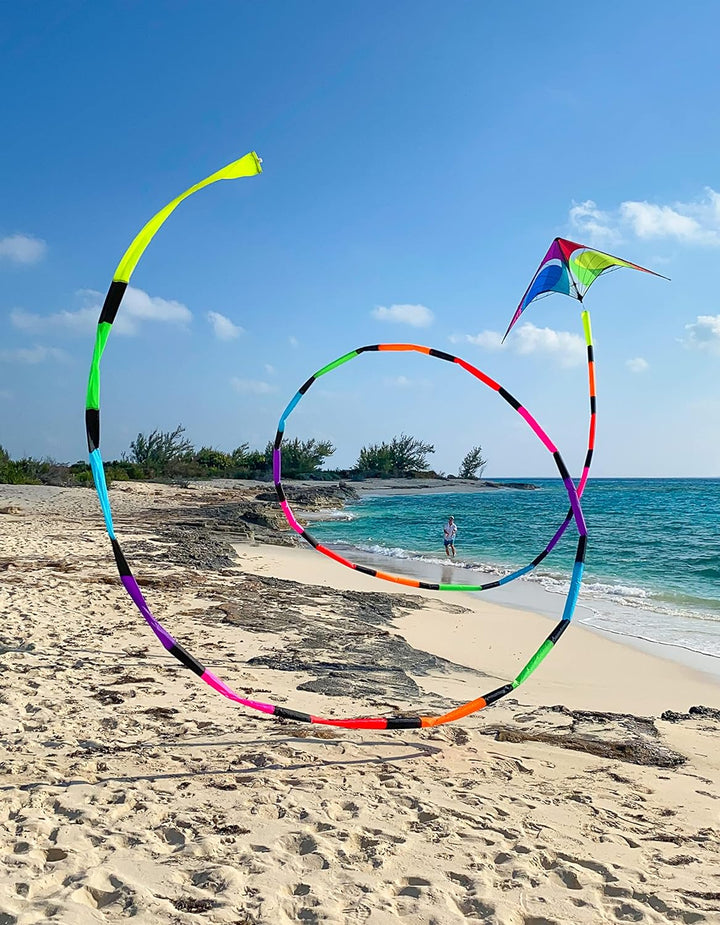 Prism Tube Tail 75 ft. Rainbow