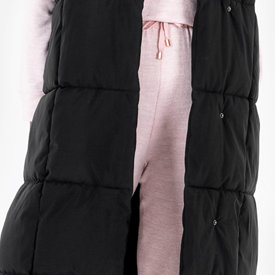 Lovedrobe Damen Ladies Womens Gilet Sleeveless Winter Jacket Coat Long Quilted Body Warmer Plus Size