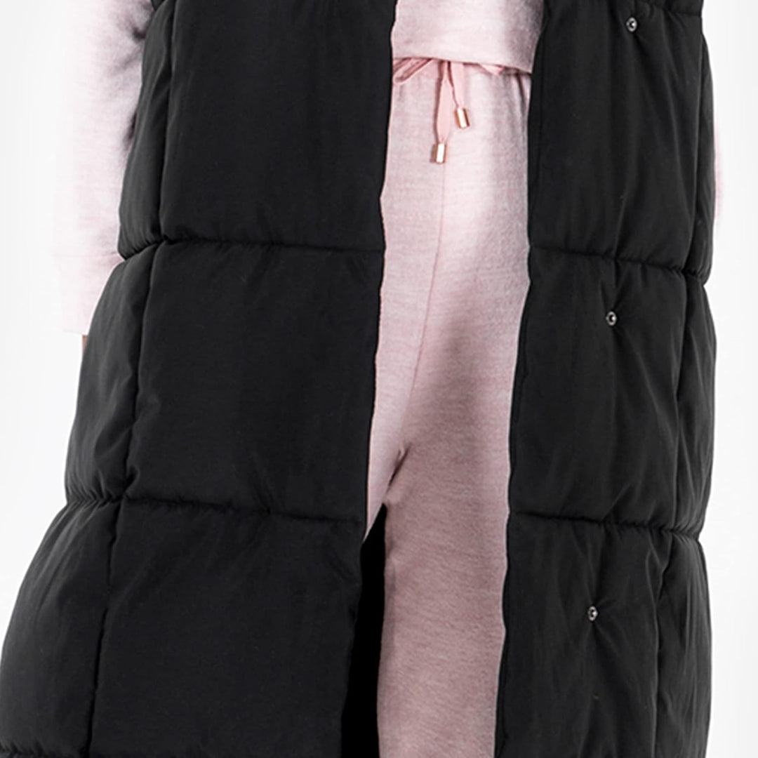 Lovedrobe Damen Ladies Womens Gilet Sleeveless Winter Jacket Coat Long Quilted Body Warmer Plus Size
