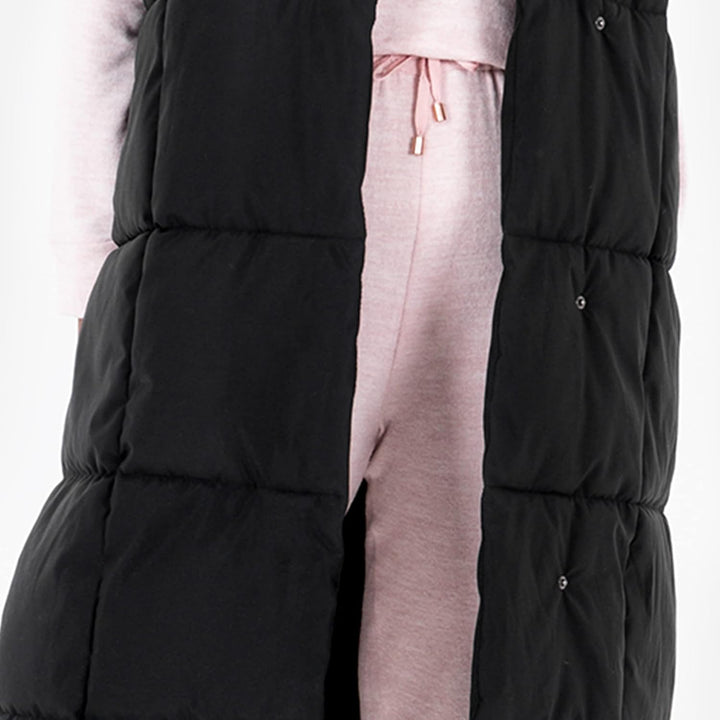 Lovedrobe Damen Ladies Womens Gilet Sleeveless Winter Jacket Coat Long Quilted Body Warmer Plus Size
