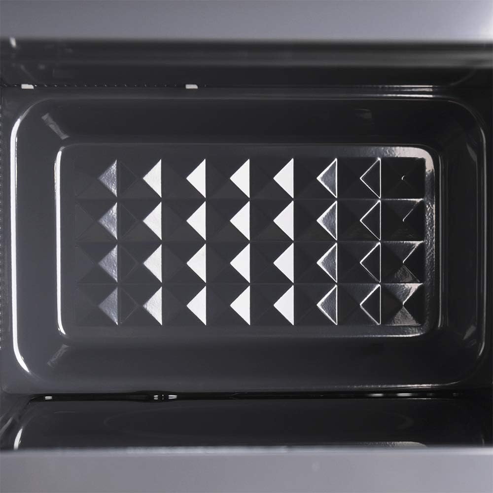 Cecotec Mikrowelle ohne Platte GrandHeat 2000 Flatbed White. Fassungsvermögen 20 Liter, Leistung 700
