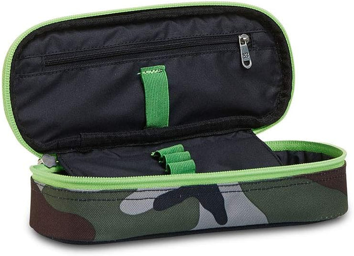 Seven Federmäppchen, Mäppchen, Mehrfarbig, Federtasche für Schreibwaren, mit elastischen Bändern, fü