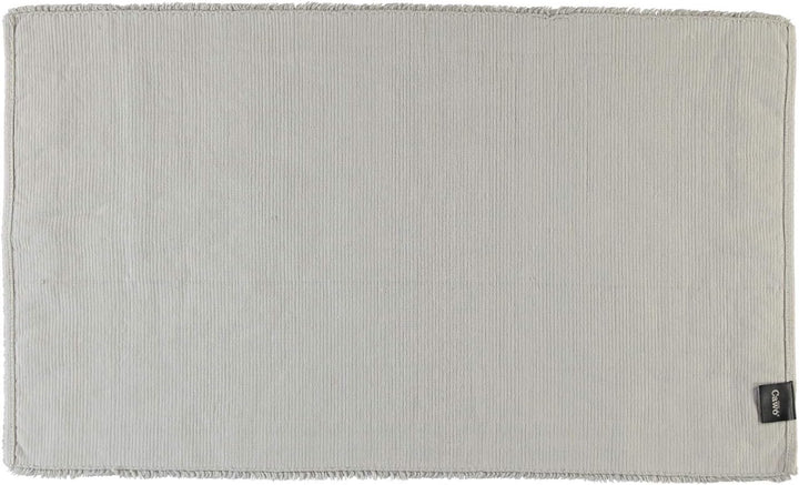Cawö Home Badteppiche Luxus 1002 Silber - 775 70x120 cm, 70x120 cm