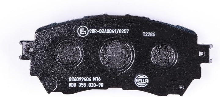 HELLA PAGID 8DB 355 020-901 Bremsbelagsatz - T2284 - Dicke/Stärke: 15.5mm - nicht für Verschleisswar