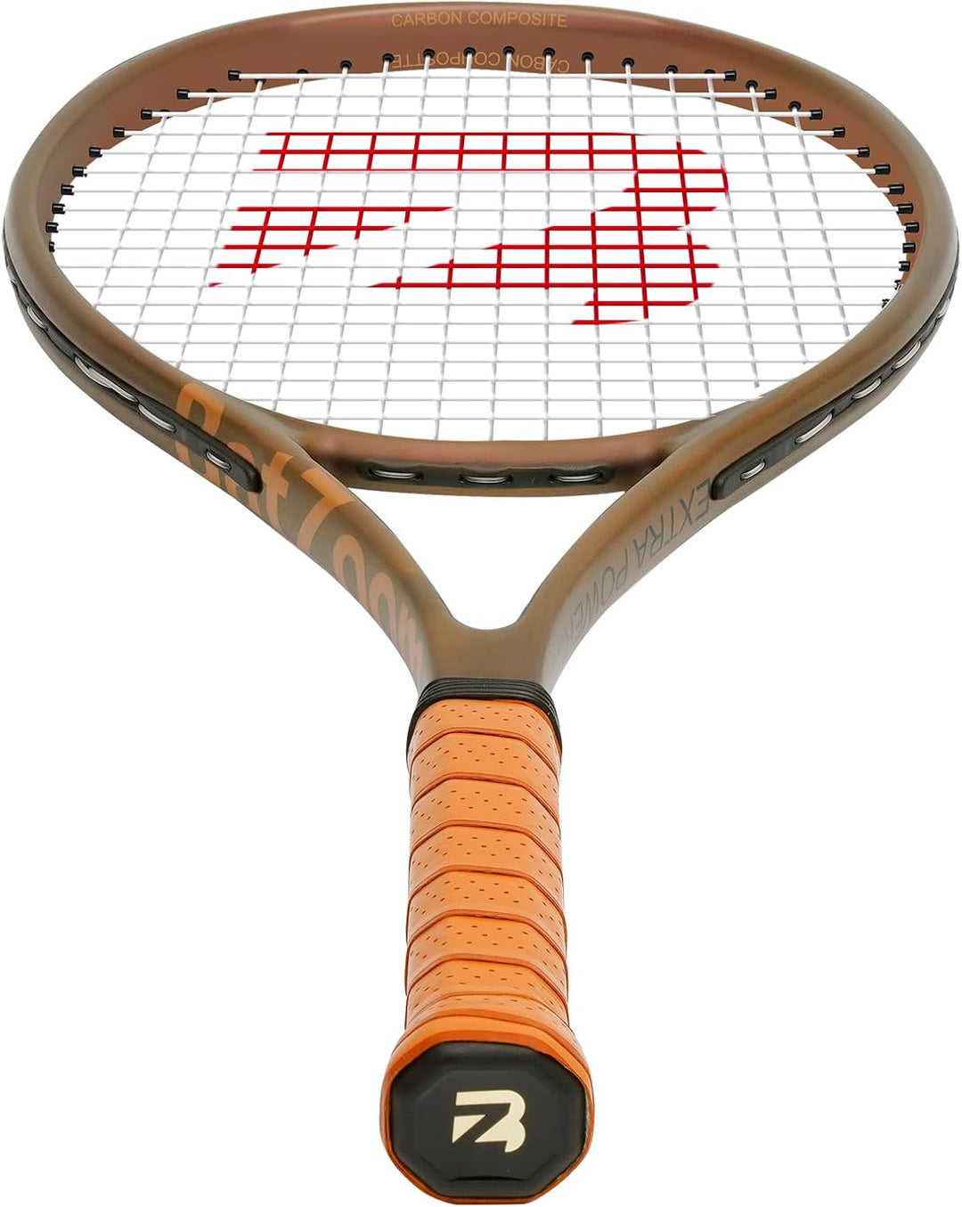 BatZoom Tennisschläger für Anfänger und Erwachsene, Leichter Graphitschläger mit komfortablem Griff,