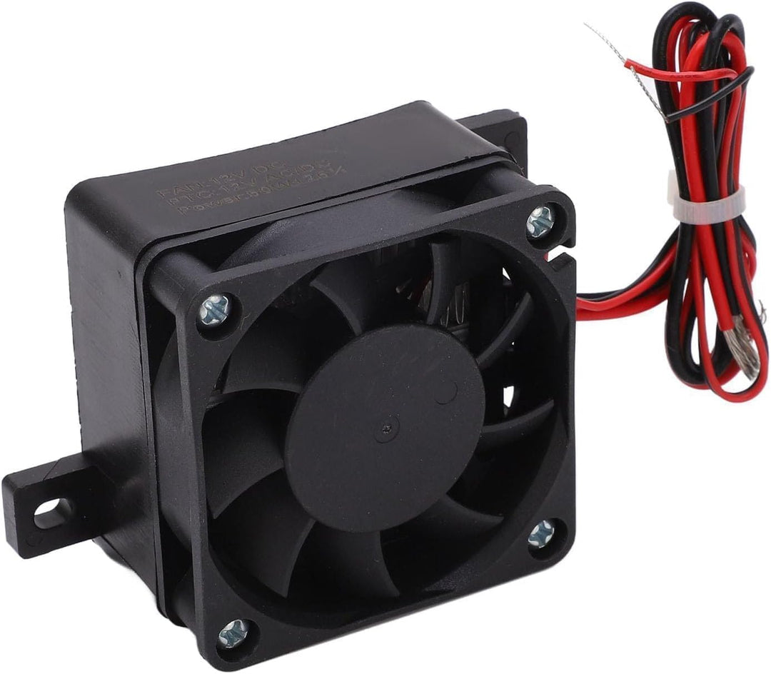 PTC Heizlüfter, 12V 50W Elektroheizung mit Hochtemperaturbeständigem Draht, Konstanttemperaturheizun