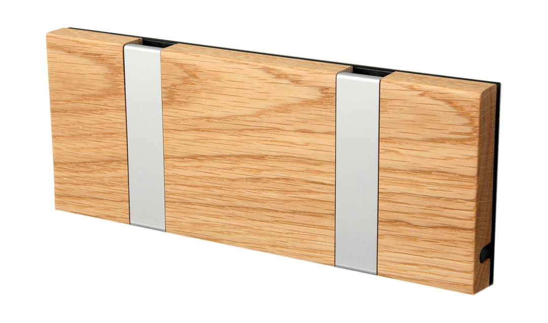 Wandgarderobe KNAX 2er-Set eiche - (10292o)