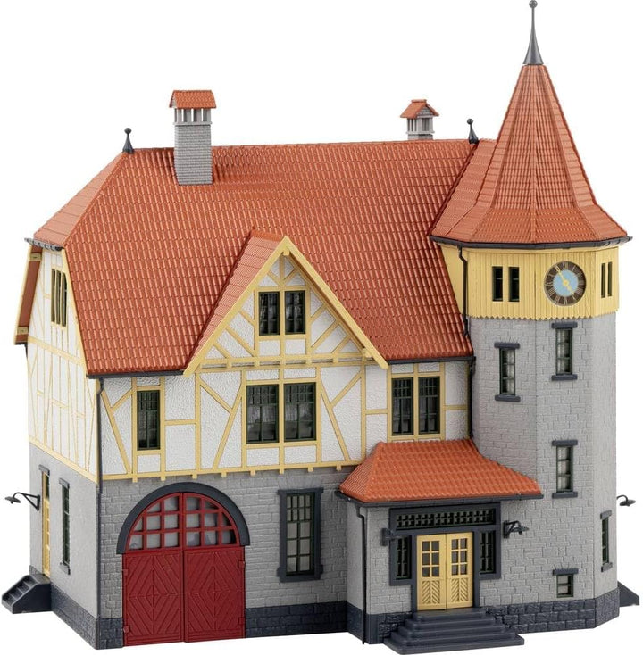Faller 130649 H0 Rathaus mit Feuerwehrgarage