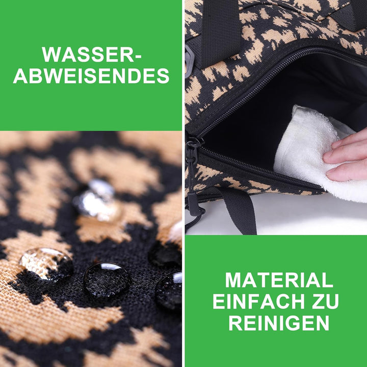 Brisby Kühltasche - 10L, Lunchtasche Damen, Vierschicht isolierte Kühltasche mit Kühlelemente, viels