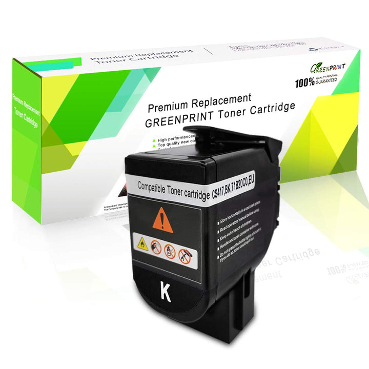GREENPRINT Kompatible Tonerkartusche CS317 CX317 CS417 CX417 CS517 CX517 Schwarz Standardkapazität 3