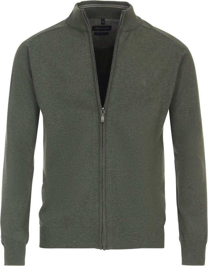 CASAMODA Herren Strickjacke M Olive, M Olive