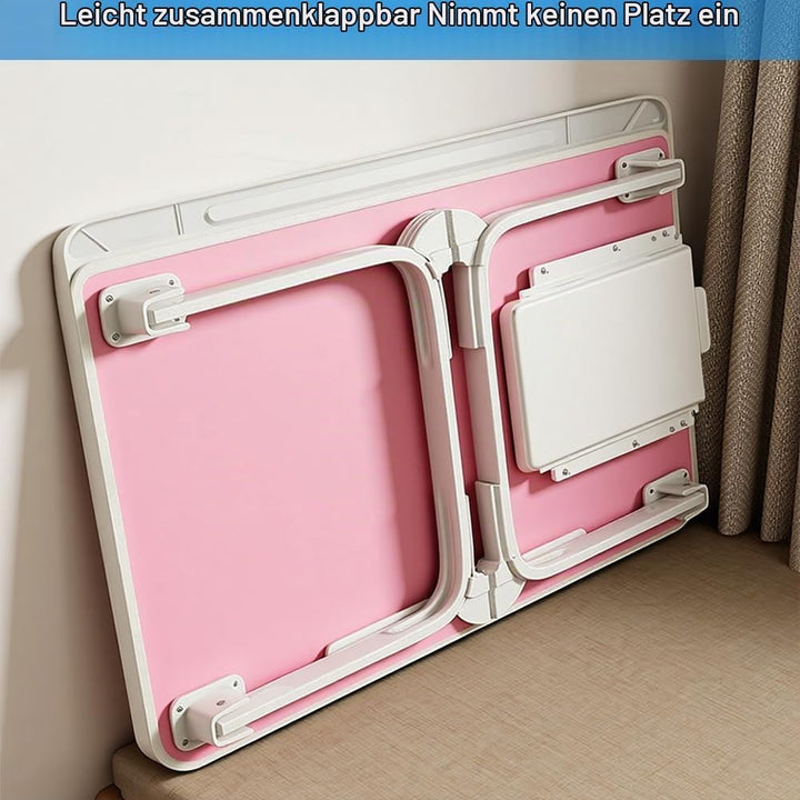 Laptop Bett Tisch - Schreibtisch, Nachttisch mit Schublade, für Laptop, Lesen, Schreiben, Essen und