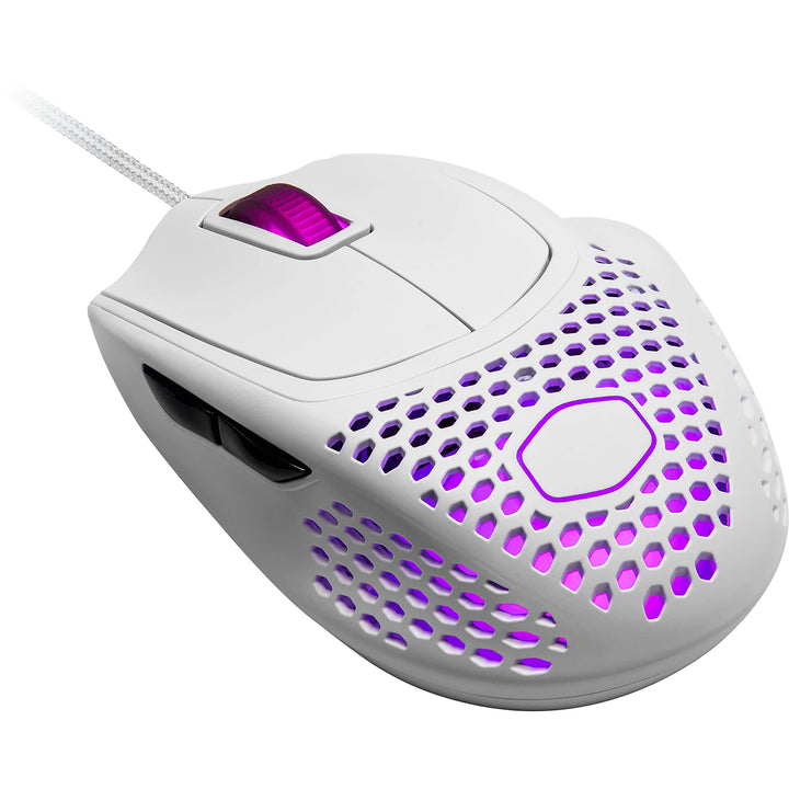 Cooler Master MM720 RGB-LED Claw Grip Wired Gaming Mouse - Ultra Lightweight 49g Honeycomb Shell, 16