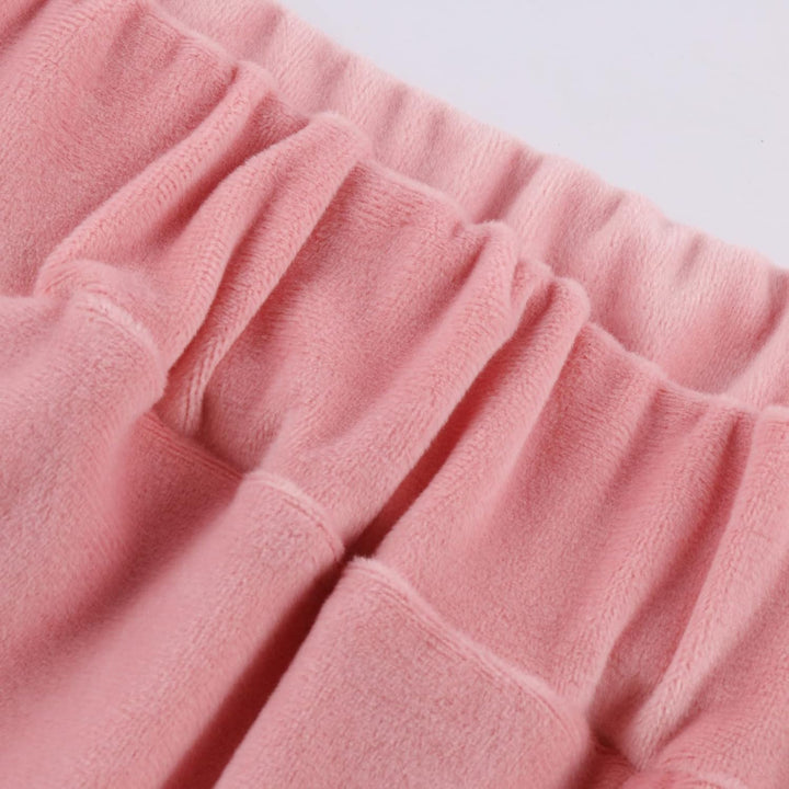 Ansenesna Hausanzug Samt Damen Velour Plüsch Winter Elegant Jogginganzug Frauen Mit Kapuze Freizeita