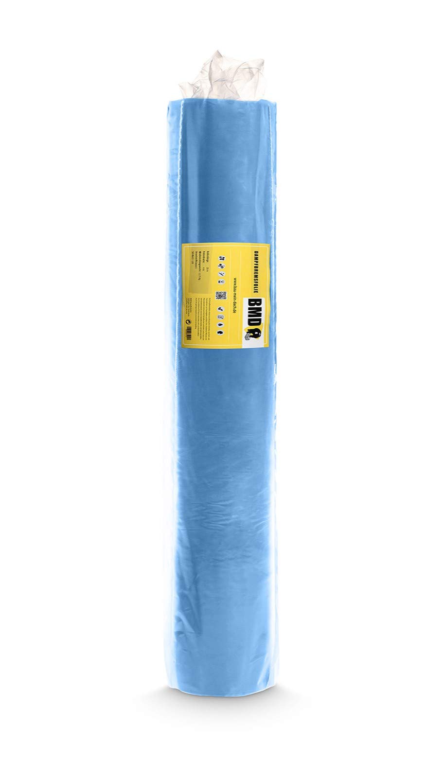 BMD Dampfsperrfolie Dampfbremsfolie 4m x 25m (100m²) Dampfbremse Dampfsperre CE Siegel Estrichfolie