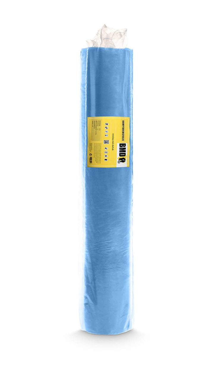 BMD Dampfsperrfolie Dampfbremsfolie 4m x 25m (100m²) Dampfbremse Dampfsperre CE Siegel Estrichfolie