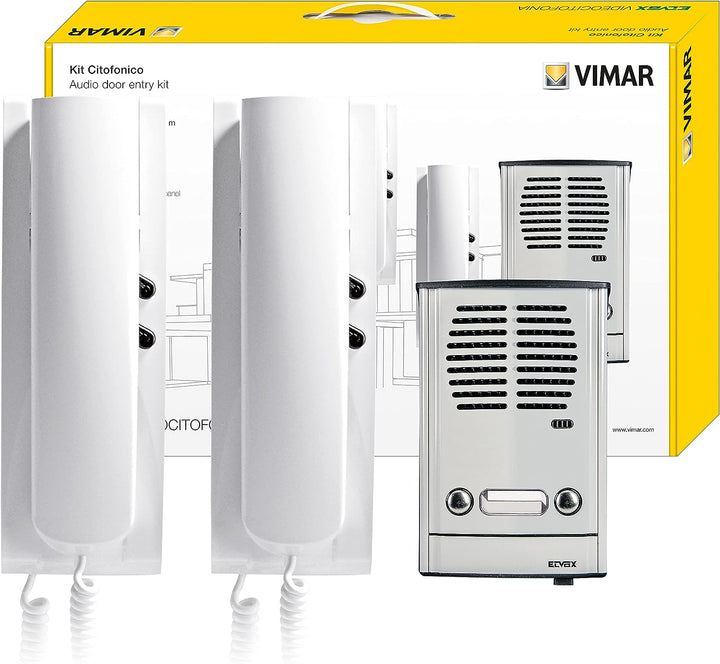 Kit Türsprechanlage 2 Fam ELVOX 885E Aussenbeleuchtung