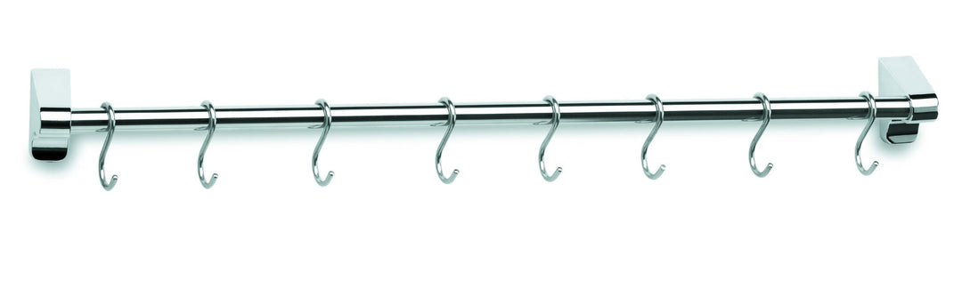 LACOR 60760 Hangeleiste mit 8 Haken 18/10 60 cm 60 cm con 8 ganchos, 60 cm con 8 ganchos