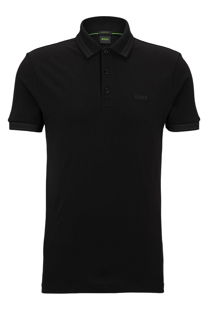 Hugo Boss Herren Paddy 10212415 01 Polohemd 3XL Black8, 3XL Black8