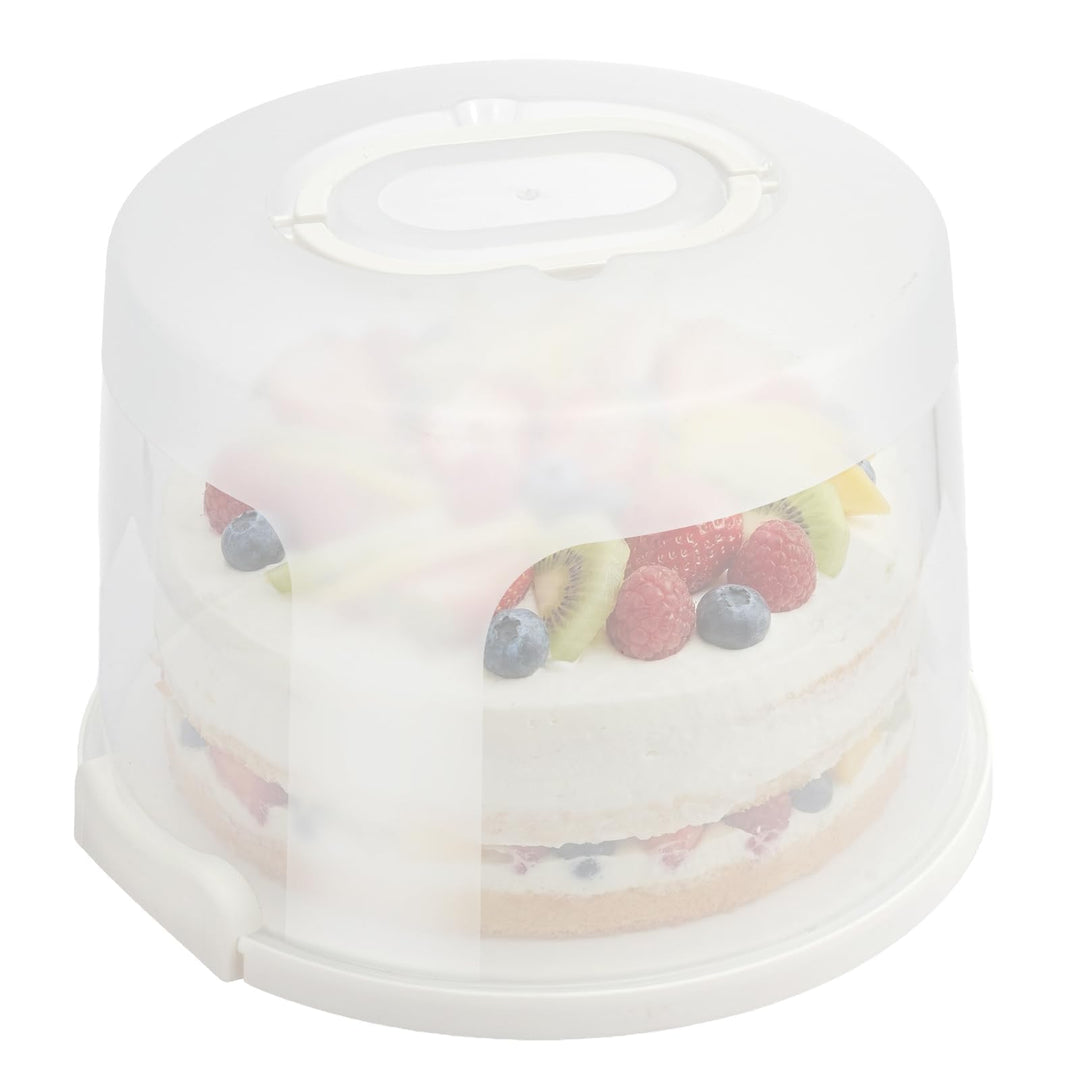 Kühle Kuchenbox – Isolierte Kuchen Transportbox für runde Kuchen, mit Kühlakku-Fach, hält Speisen bi