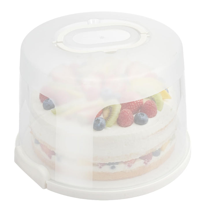 Kühle Kuchenbox – Isolierte Kuchen Transportbox für runde Kuchen, mit Kühlakku-Fach, hält Speisen bi