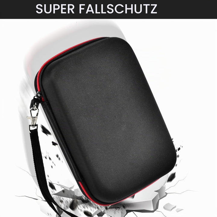 Target Darttasche - 12-Fach Aufbewahrungsorganizer für Stahlspitze und Soft Tip Pfeile - Case mit Co