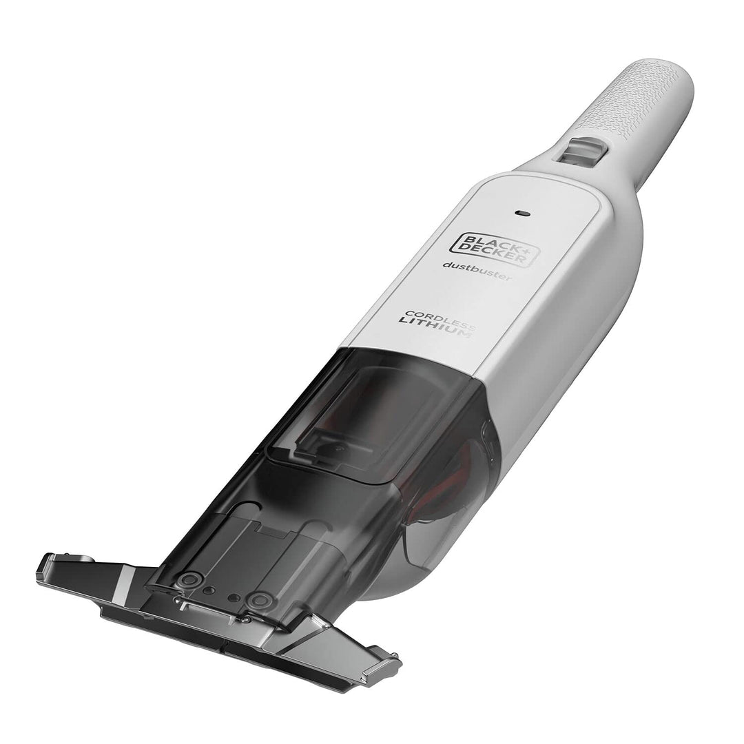 BLACK+DECKER Akku-Handstaubsauger Dustbuster Slim HLVC315J11 (12V, 1.5Ah, beutellos &amp; kabellos, mit