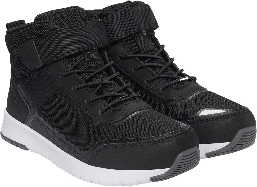 Viking Unisex Kinder Aerial Mid Wp 1v Walking Shoe 31 EU Black Grey, 31 EU Black Grey