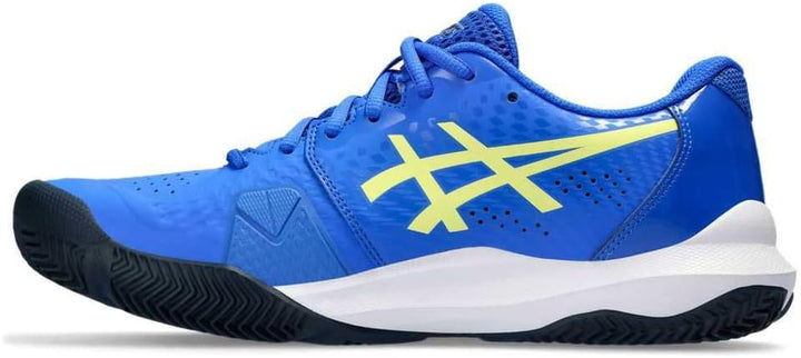 ASICS Challenger 14 Padel Mann Padel-Schuhe Weiss Schwarz 47 EU Illusion Blue Glow Yellow, 47 EU Ill