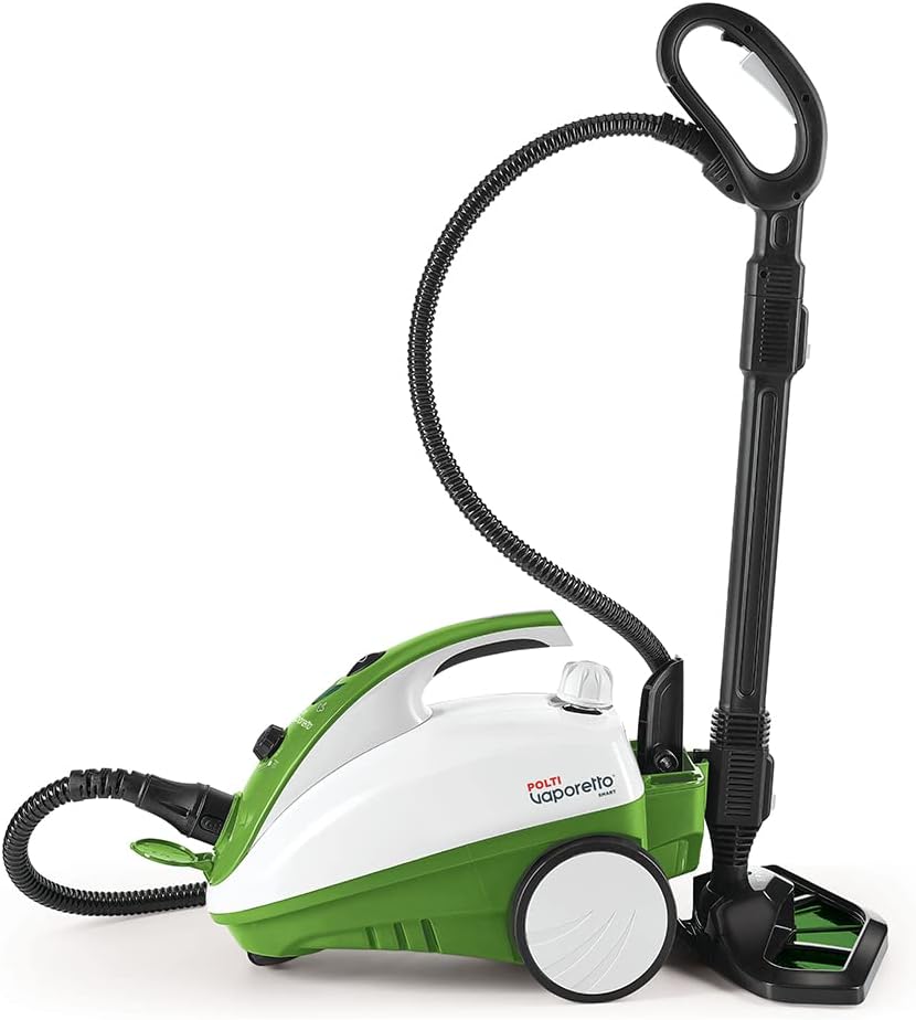 Polti Vaporetto Smart 35 _ MOP Dampfreiniger mit Bürste vaporforce, 3.5 Bar, tötet und beseitigt 99,