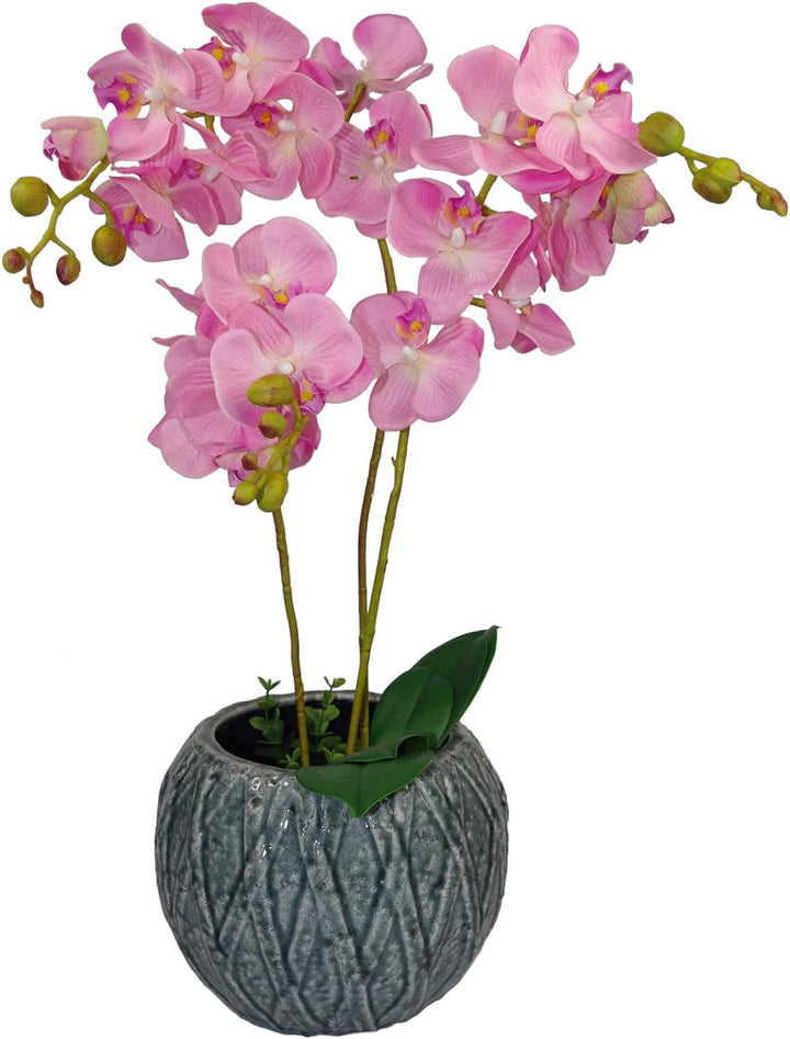 Leaf Kunstpflanze Orchideenblatt, realistisch, 60 cm, Rosa 60cm Large Pink 60 cm, 60cm Large Pink 60