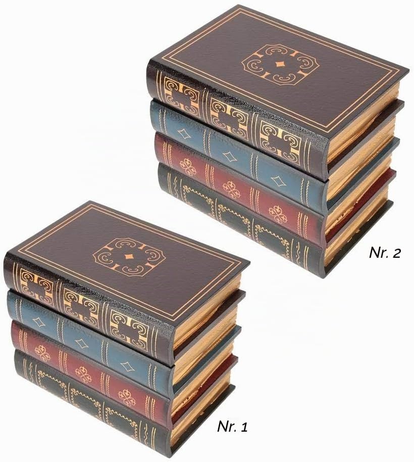 Hztyyier Buchattrappe Aufbewahrungsbox, Bücherbox Vintage Aufbewahrungsbox Innenministerium Regal De