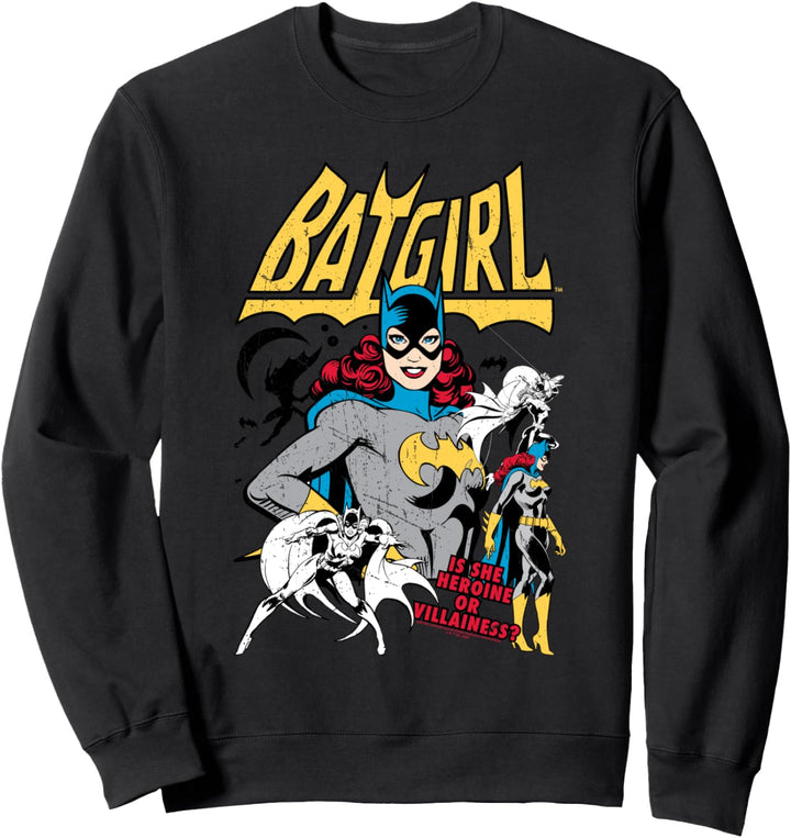 DC Comics Batgirl Heroine or Villainess Sweatshirt