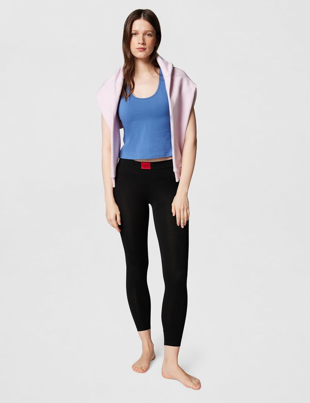 HUGO Damen Thermal Underwear_Leggings L Black1, L Black1