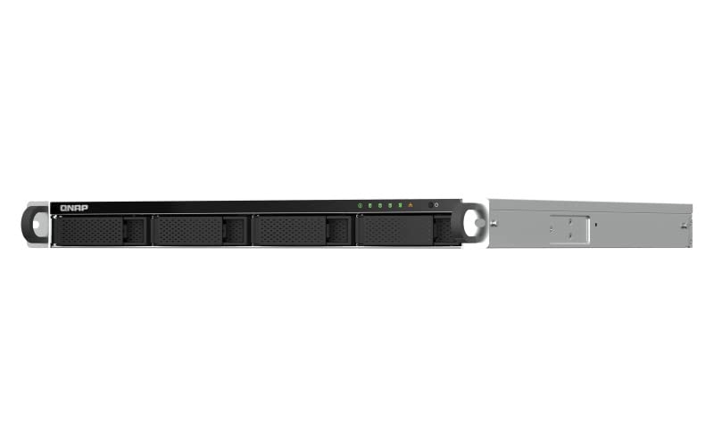 QNAP TS-464U 8G 4-Bay NAS 2X 2,5GbE RJ45 Bundle mit 4x1TB Seagate IronWolf NAS HDDs 4 TB Seagate Iro