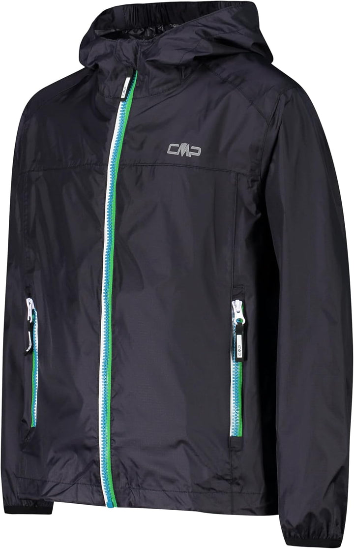 CMP, Kid Jacket Fix Hood, Boy 104 Anthrazit, 104 Anthrazit