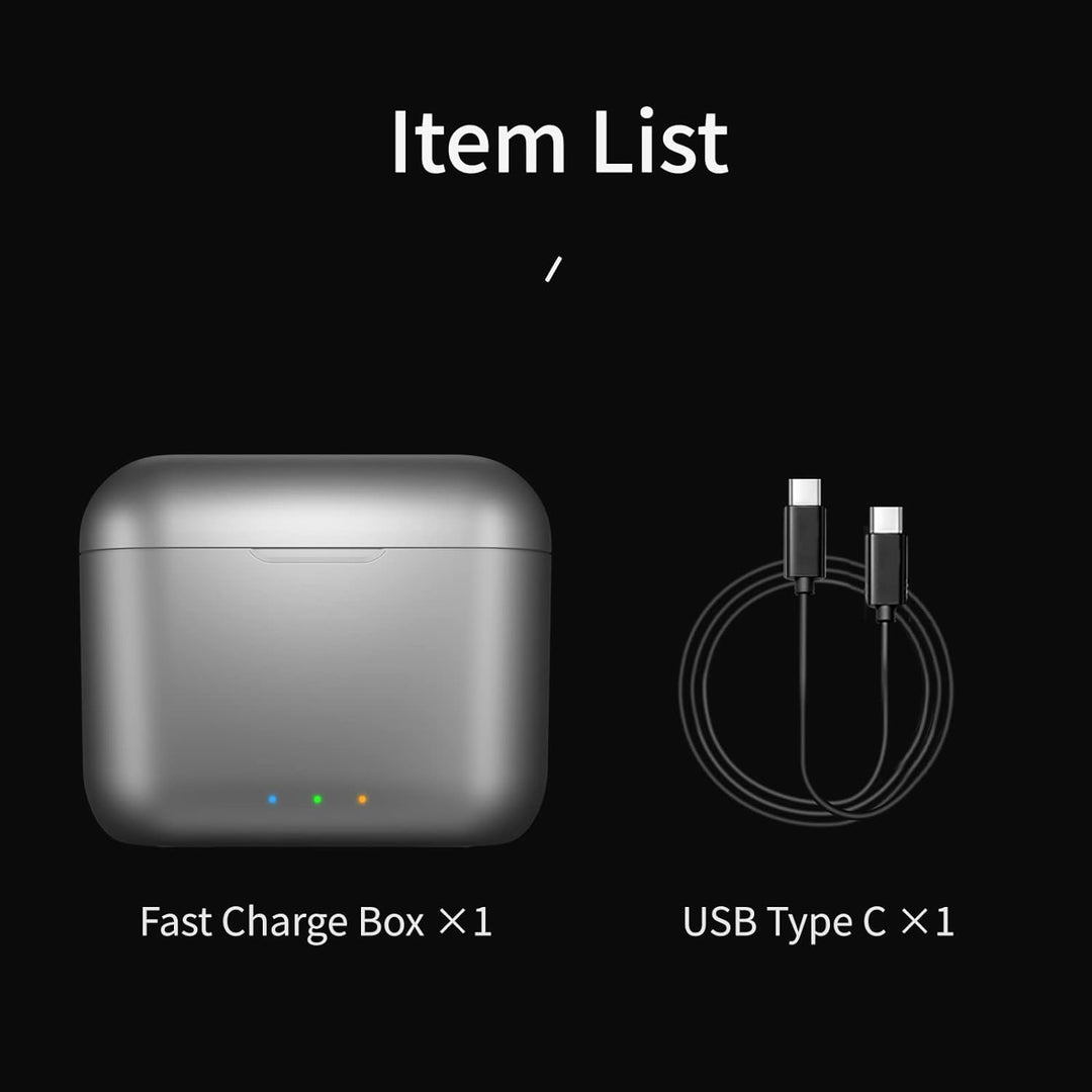 MotuTech Ladegerät für Insta360 X3 One X3 Tragbares Gehäuse Ladestation Typ C PD3.0 QC Schnellladung