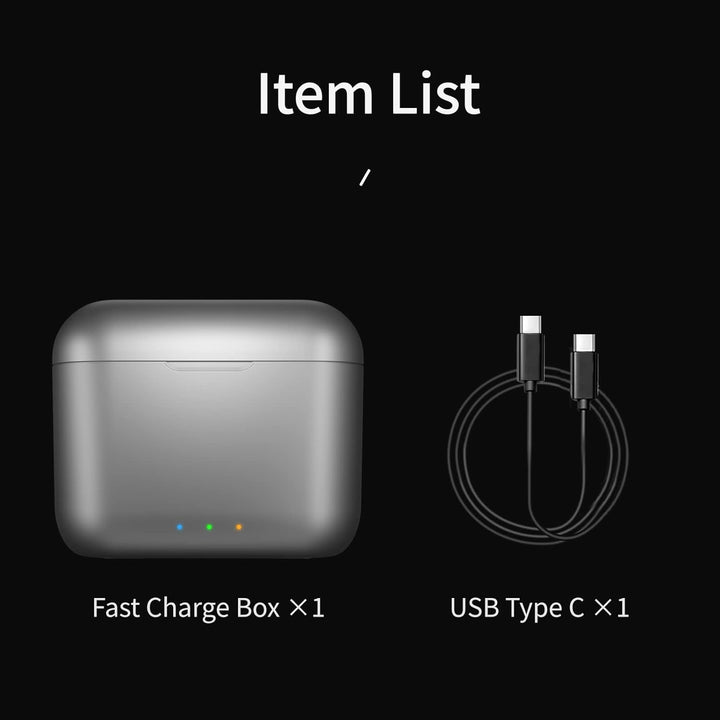 MotuTech Ladegerät für Insta360 X3 One X3 Tragbares Gehäuse Ladestation Typ C PD3.0 QC Schnellladung