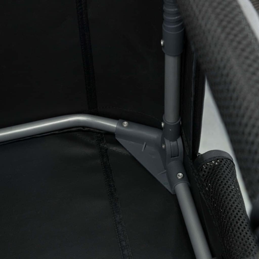 Trixie soft kennel easy reisbench grijs (50X36X33 CM)